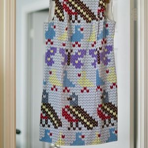 Moschino Cheap & Chic - knit print dress - Size 10